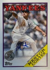 2023 Topps 1988 Baseball 35th Anniversary Nestor Cortes Autograph #88BA-NCO