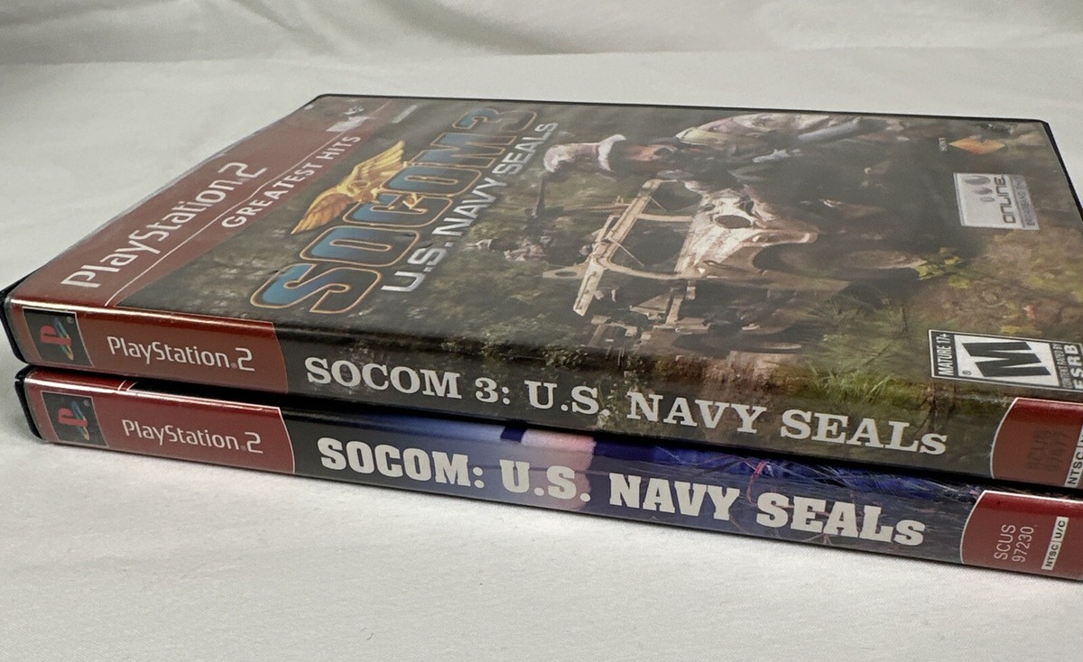 Socom U.S. Navy Seals 1 & 3 PlayStation 2 Ps2 | eBay