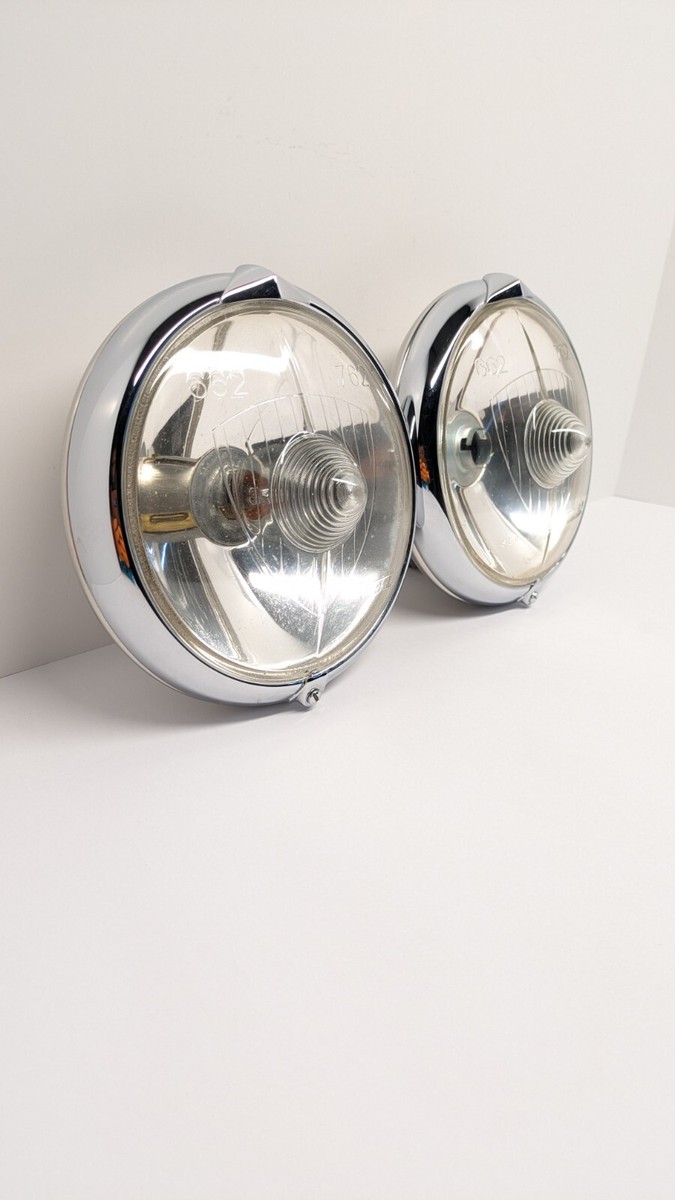 超激レア　初期　当時物マーシャルデベソMARCHAL662/762ヘッドライト Marchal 662 762 Fog Driving Lights- Carello Hella Cibie | eBay