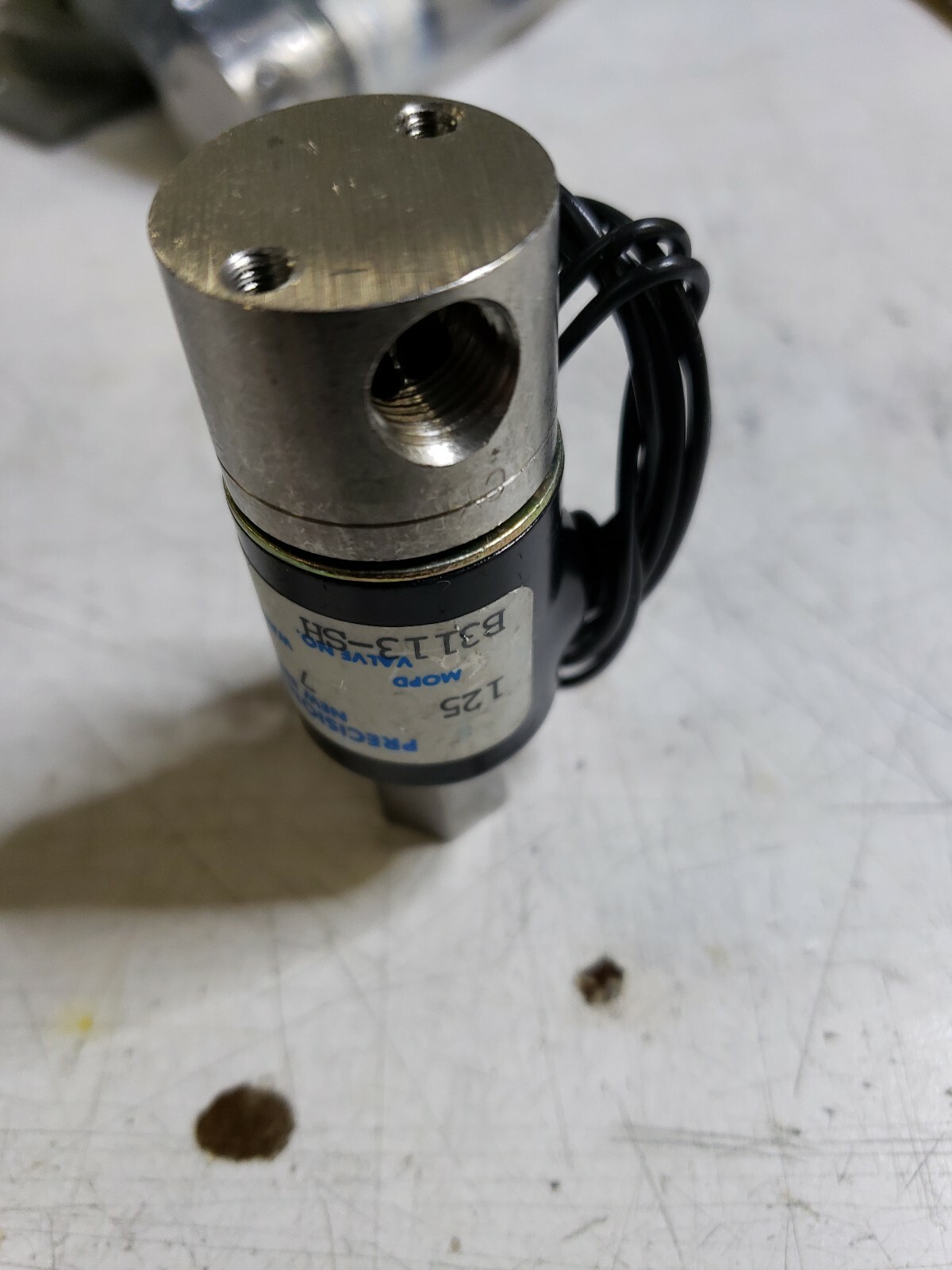 Precision Dynamics Miniature Solenoid Valve B3113-SH | eBay