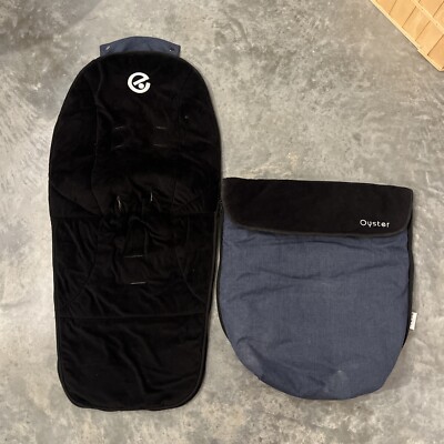 Babystyle Oyster Zero Pushchair Footmuff Cosy Toes Blue Great