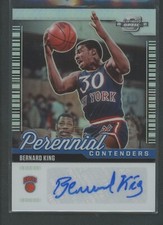 2020-21 Berard King 75/99 Auto Panini Contenders Optic Holo Autographs Perennial
