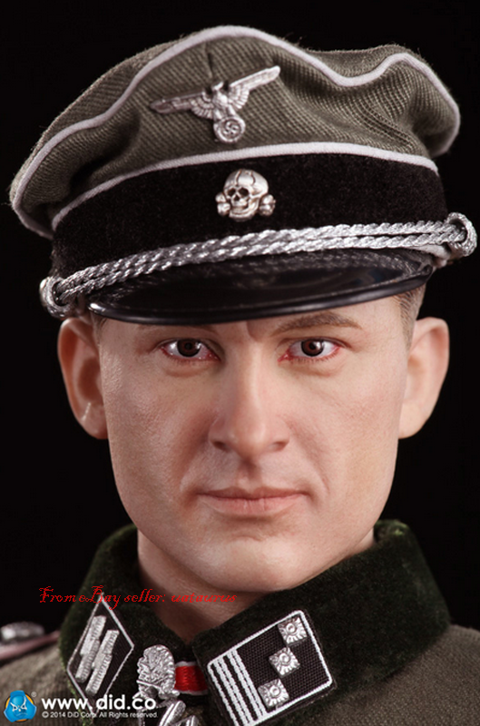 DID 1/6 Scale WWII German Panzer Officer Michael Wittmann P38