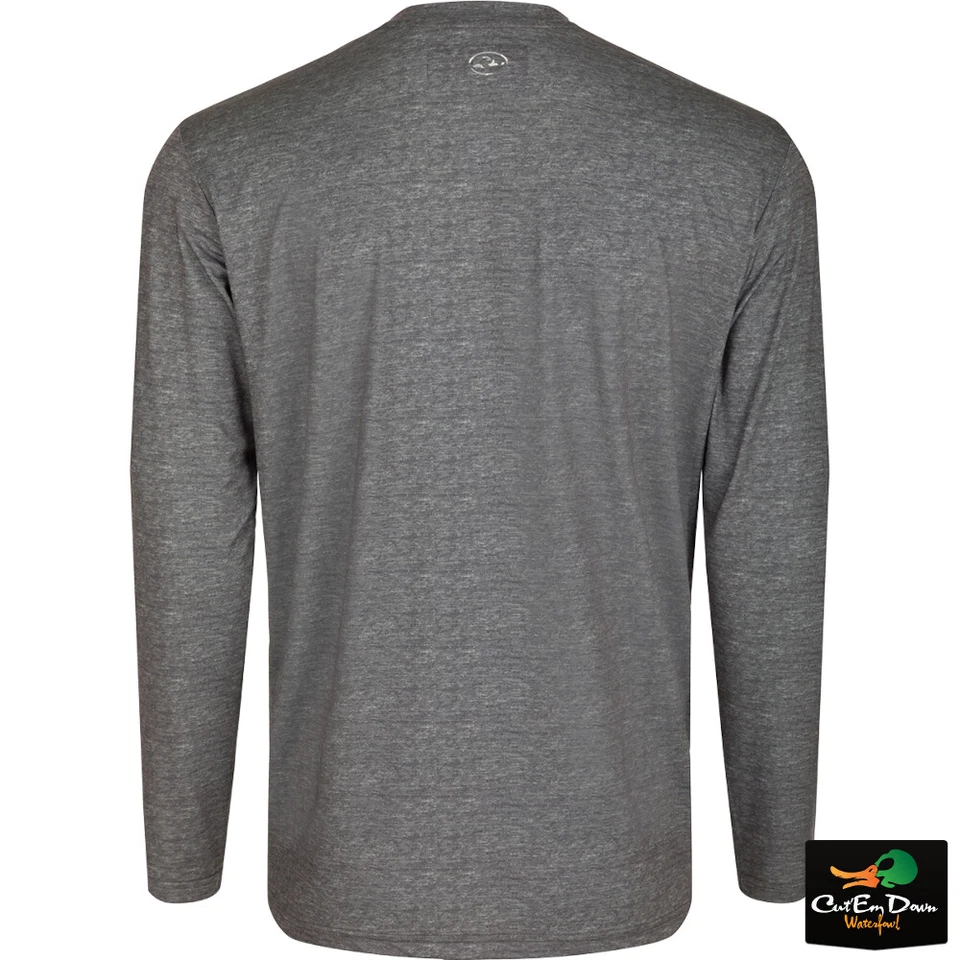 DRAKE WATERFOWL PERFORMANCE CREW L/S SHIRT - Image 3 of 3
