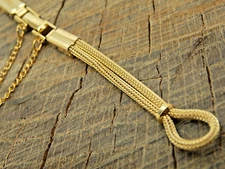 Vintage NOS Unused Watch Band Gold Plate Butterfly Clasp Loop End JB Champion