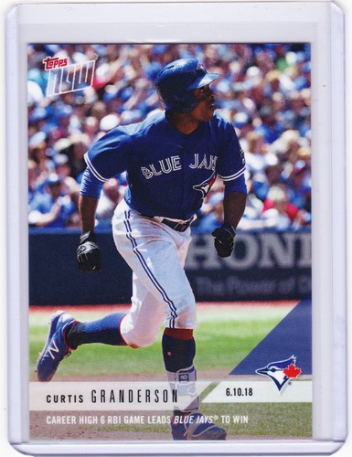 2018 Topps Now 306 Curtis Granderson
