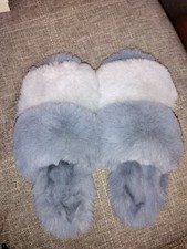 Lauren Conrad Faux Fur Slide Slippers