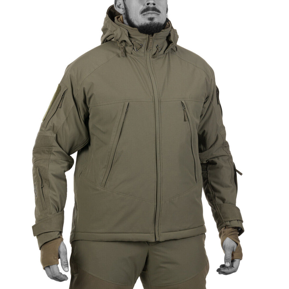 UF Pro Delta OL 4.0 Tactical Winter Jacket Brown-Grey Steingrau-Oliv Winterjacke