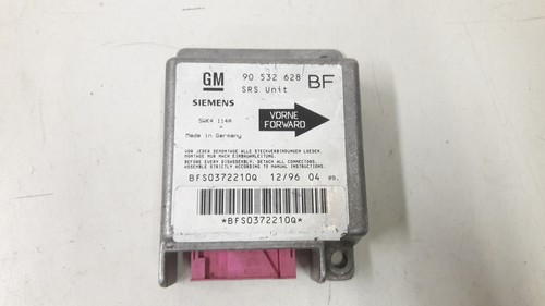 Airbag Steuergerät Airbagsteuergerät Steuergerät Opel Corsa B 1,4 90532628