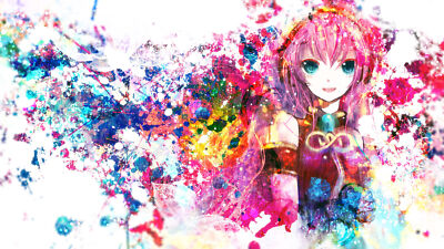 Anime vocaloid megurine luka bokeh  Custom Playmat Mat Pad
