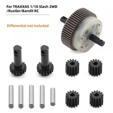 Transmission Diff Gear Upgrade Set for TRAXXAS 1/10 Slash 2WD/Rustler/Bandit RC