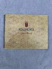 Rolls Royce Silver Wraith Motor Car Automobile Sales Brochure