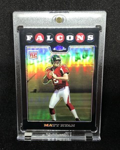 2008 Topps Chrome Matt Ryan Rookie Card RC #TC166 REFRACTOR Falcons -Nice! | eBay