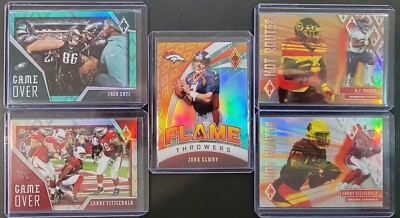2020 PHOENIX - HOT ROUTES FLAME THROWERS GAME OVER SILVER HOLO - INSERTS SET RC