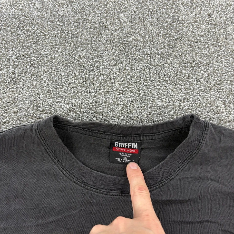 Винтажная мужская рубашка Fred Sanford 4XL черная You Big Dummy Redd Foxx актер смешная - Изображение 4 из 4