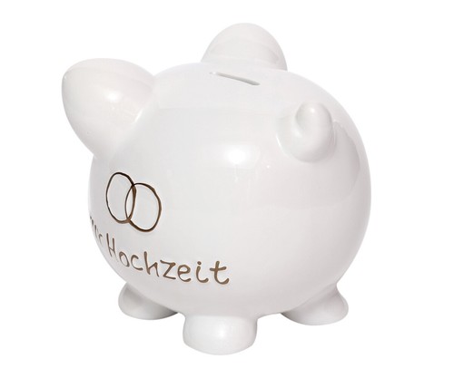 Spardose Sparschwein Hochzeitsschwein Hochzeitsgeschenk Sparbüchse Gelddose XXL - Picture 8 of 55
