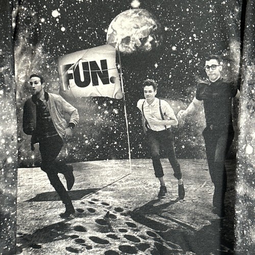 Fun. Band Sweatshirt Place White Jack Antonoff Nate Ruess RARE 2012 - Picture 4 of 8