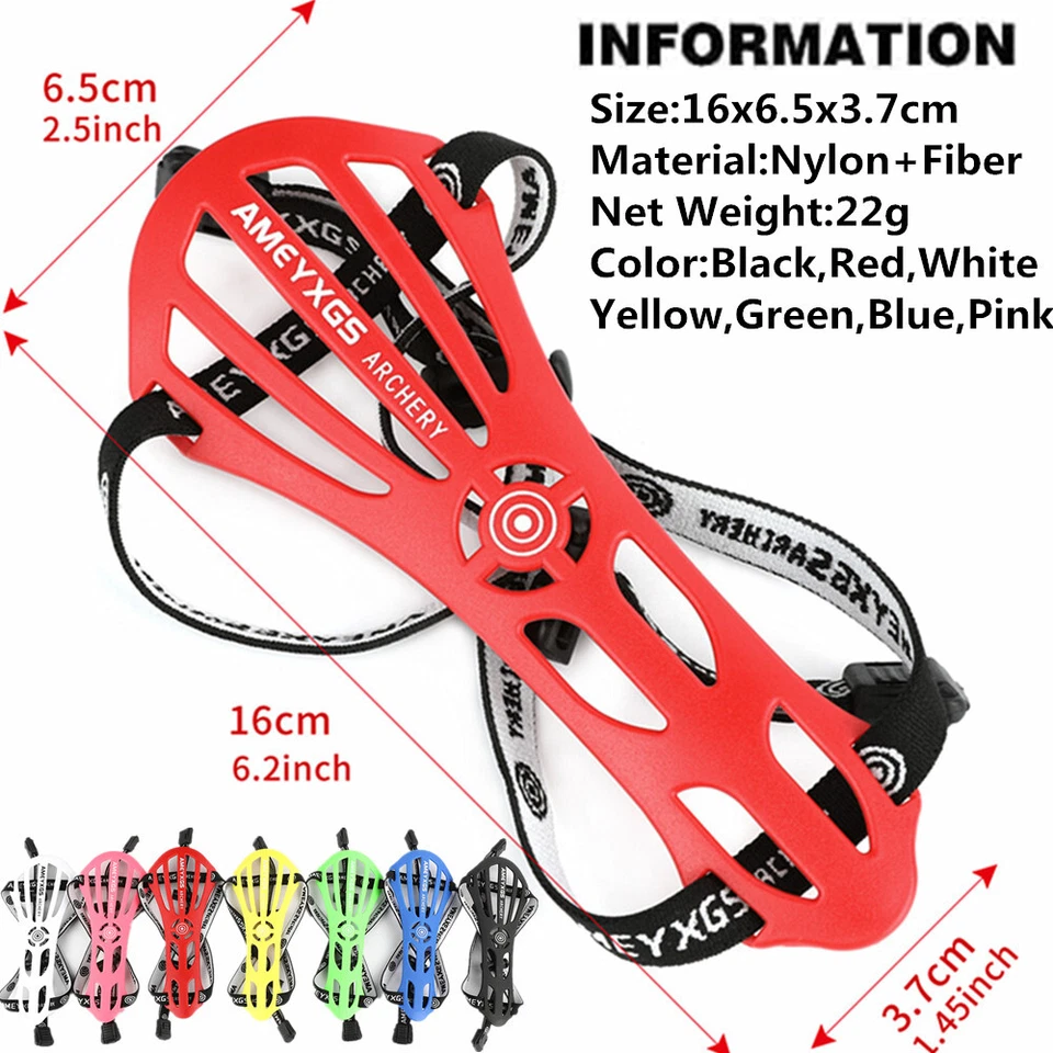 Archery Arm Guard Protector Gear Youth Adult Adjustable Target Bow Hunting Shoot - Image 2 of 4