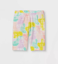 NEW Cat  Jack Girls' Mid-Length Bike Shorts Tie Dye Size XL 14/16 