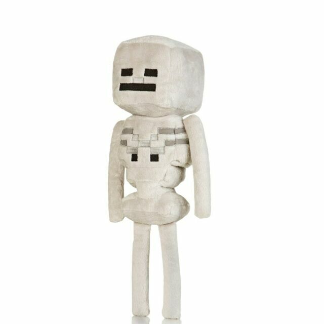 Minecraft White Skeleton 12 Plush Toy For Sale Online Ebay