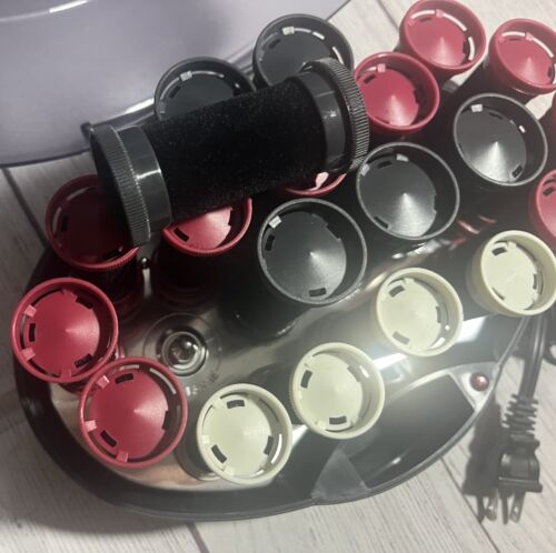Remington KF201 Velvet Flocked Wax Core Hot Rollers Hair Curlers Pageant -Tested - Picture 5 of 7