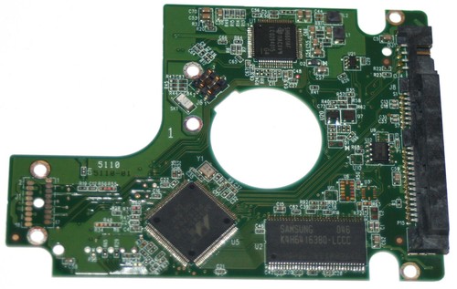 PCB 2060-771672-004 REV A, Western Digital  WD3200BVVT-63A26Y0, 2,5", SATA