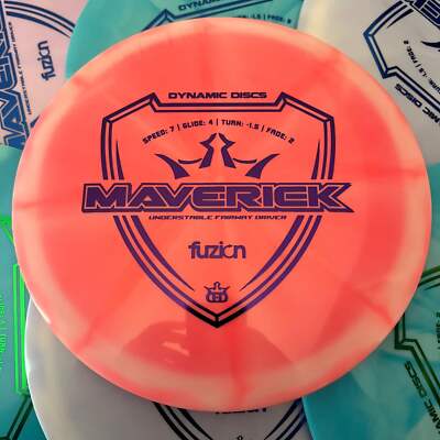 Dynamic Discs Fuzion Burst Maverick 7/4/-1.5/2