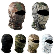 Mens Tactical Full Face Mask Outdoor Army Balaclava Breathable Helmet Lined Mask