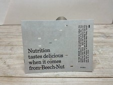 Vintage Beech-nut Baby Food Coupon S768