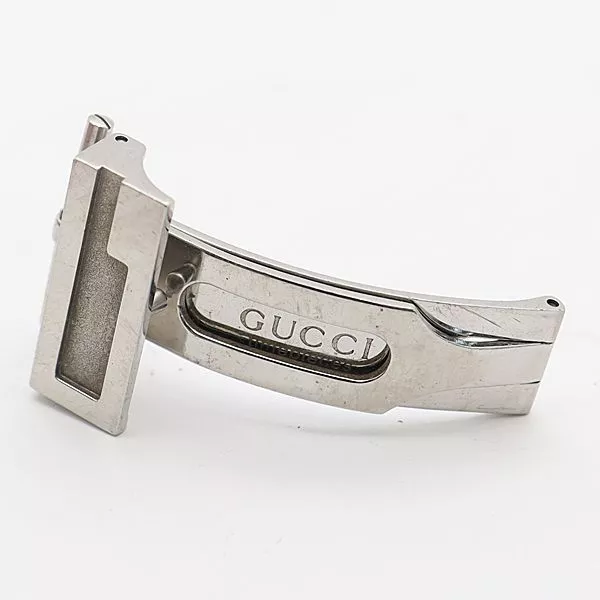 Bracelet montre homme Gucci véritable fermoir boucle D pièces argent 20 mm #3
