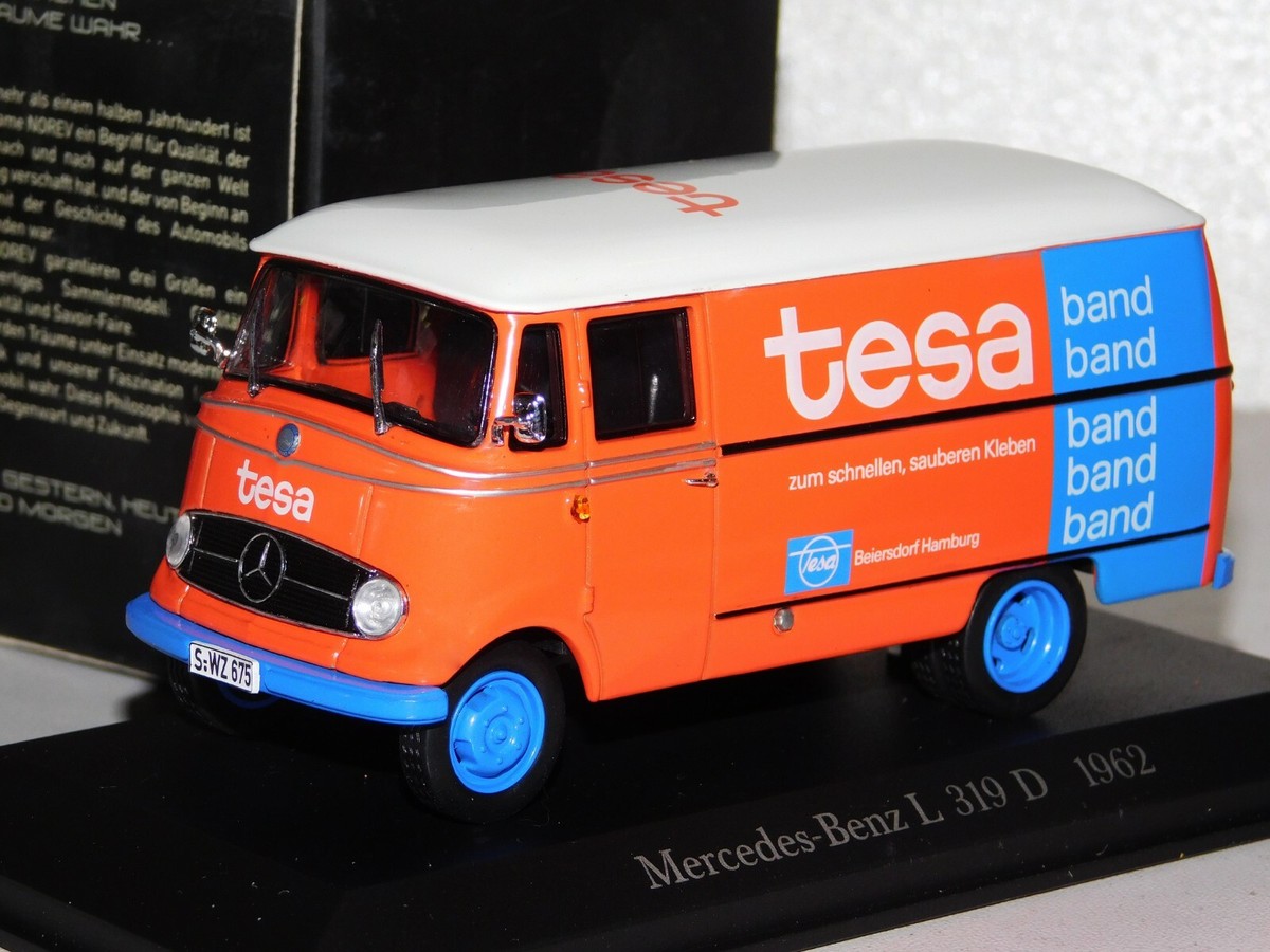 MERCEDES L319 VAN TESA 1962 NOREV 351146 1/43 | eBay