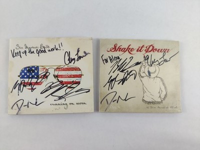 **SIGNED**  Six Market Blvd - Shake It Down & Running on Seven CD Lot (2)