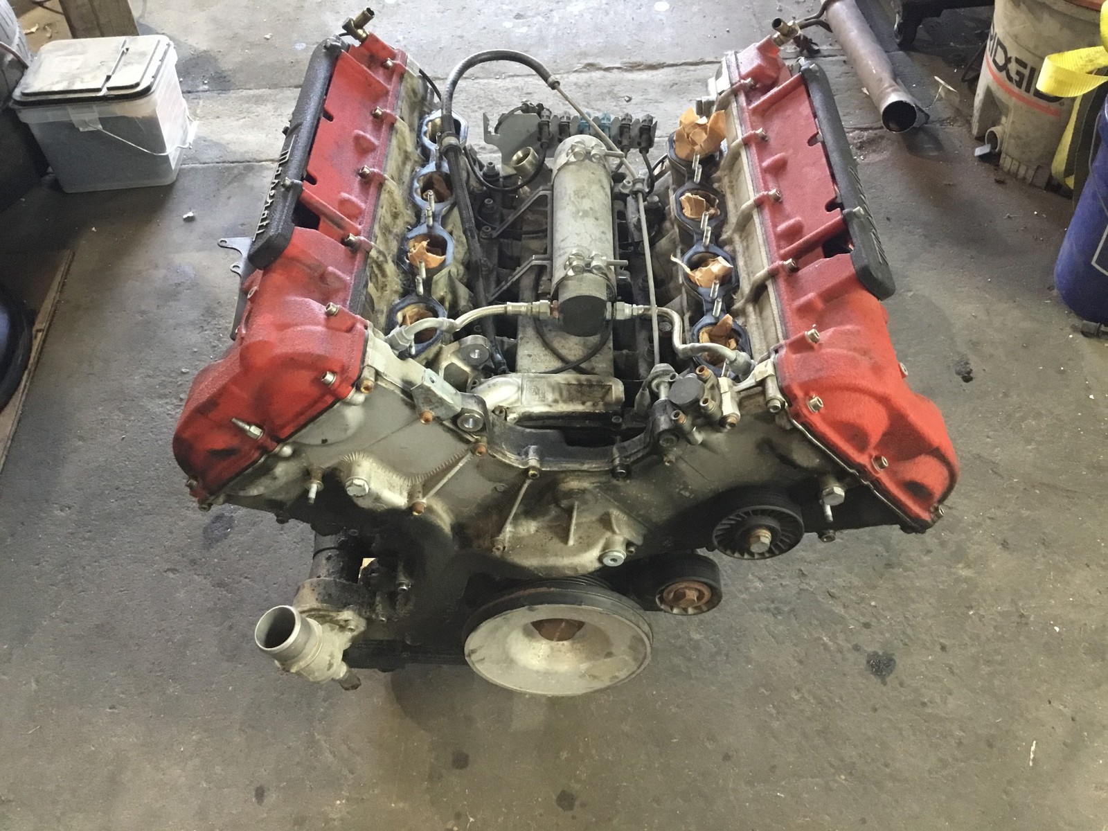 Maserati Coupe GT 2003 4.2L RWD M138 Engine Motor 46K 02-07 ;#2