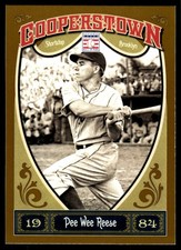 Pee Wee Reese 2013 Panini Cooperstown #64 Brooklyn Dodgers FREE SHIPPING