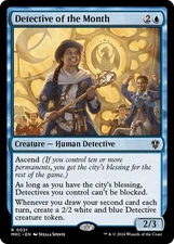 Detective of the Month [Murders at Karlov Manor Commander] Magic MTG