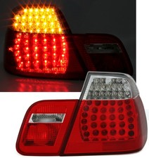 LED R�ckleuchten Set f�r 3er BMW E46 Limousine 1998-2001 Heckleuchten Rot Weiss