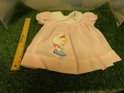 xavier roberts CABBAGE PATCH KIDS softy dress PINK APPROX 12MOS