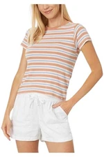 Billabong Women's Better Than Basic Knit Top Sweet Tea