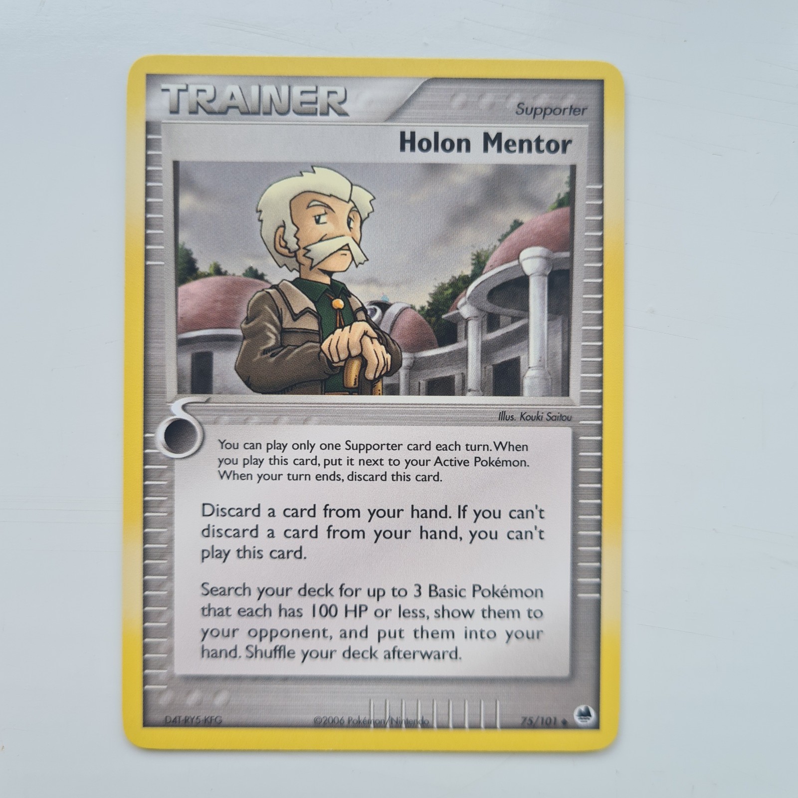 Holon Mentor 75/101 Uncommon EX Dragon Frontiers Pokemon Card NM