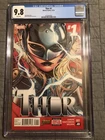 The Mighty Thor #1 Graded 9.8 CGC (Marvel Comics December 2014)