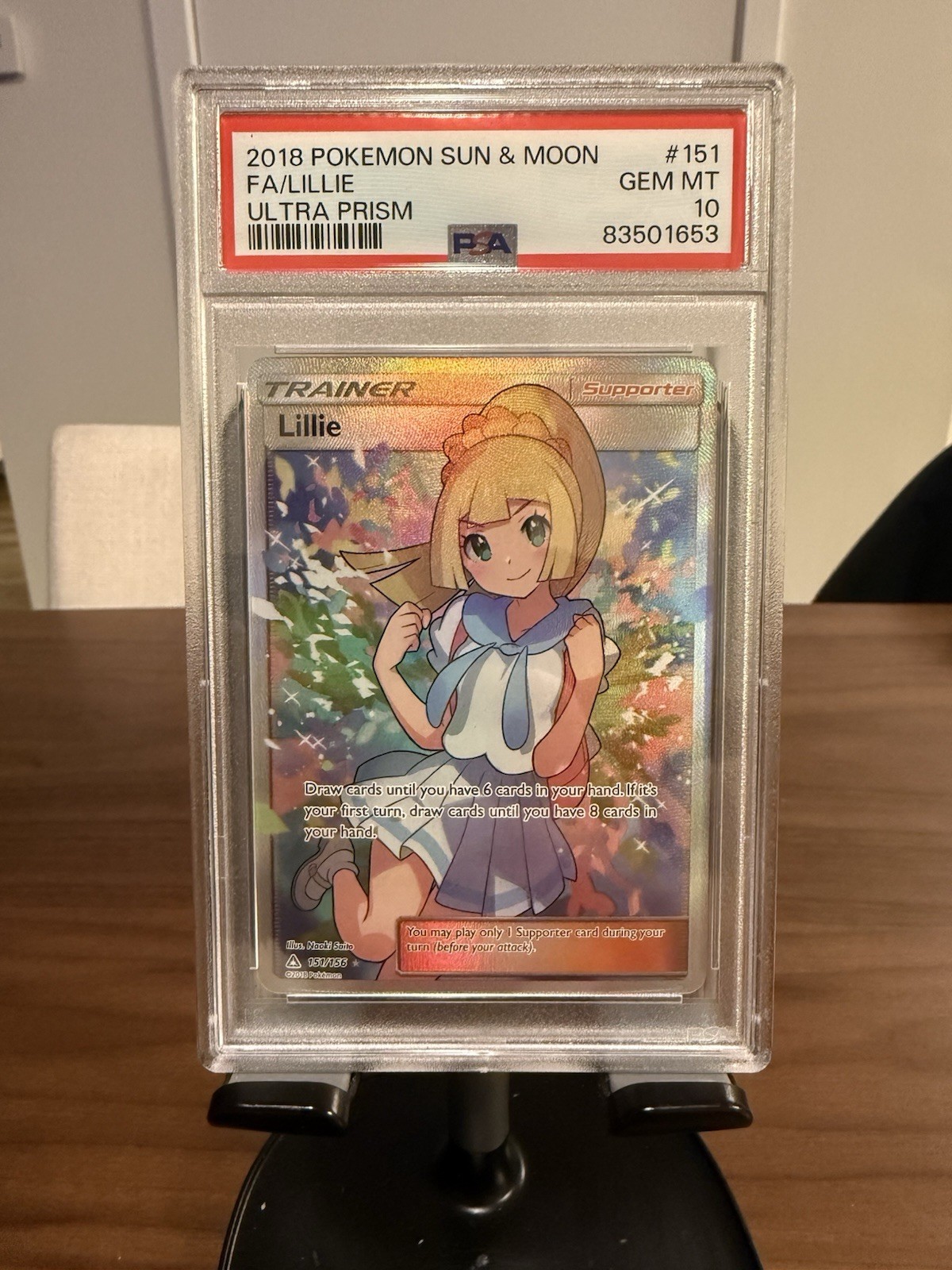 Lillie 2018 Sun & Moon: Ultra Prism #151/156 Holo (Full Art) Price Guide - Sports Card Investor Lillie 2018 Sun & Moon: Ultra Prism #151/156 Holo (Full Art) Price Guide - Sports Card Investor