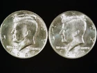 1983-P and D Kennedy Half Dollars (2 coins) AU++. Free Shipping!