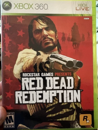 Red Dead Redemption Xbox 360, CIB w/map, Mint