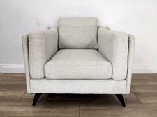 ARMCHAIR DFS Avena Chair Box Silhouette Removable Cushions Legs FREE DELIVERY