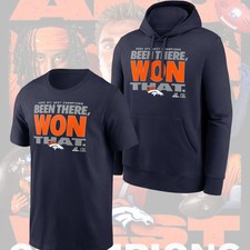 NEW ITEM  Denver Broncos 2025 AFC West Division Champions Locker Room FREESHIP