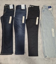 Boys Jeans Size 10 Cat Jack /Old Navy NWT Assorted Styles 4 Pairs 
