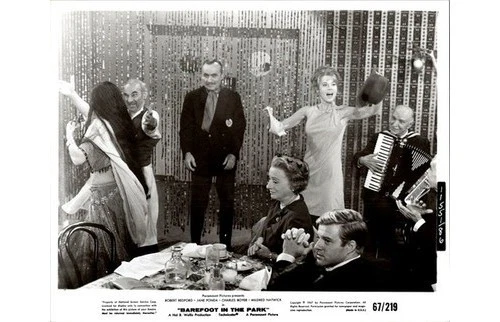 1967 Barefoot in the Park Photograph Fonda Redford Natwick Mid-Century Hollywood