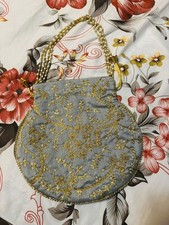 HANDMADE TRADITIONAL ETHNIC CLUTCH SILK POTLI BATWA POUCH BAG FOR WOMEN GIRLS