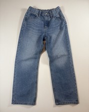 Old Navy Girls High-Rise Slouchy Straight Jeans Size 12 Kids