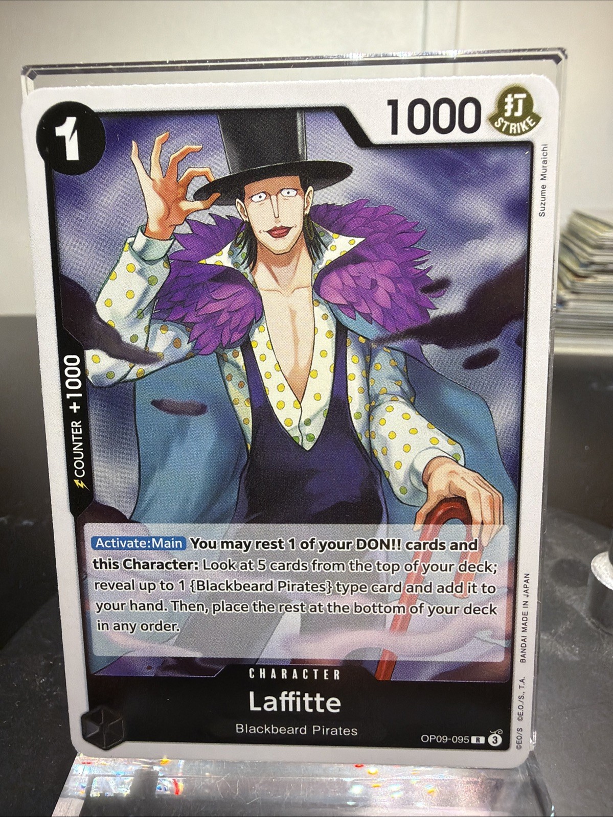 Laffitte - OP09-095 - Rare - Foil - Emperors In The New World - English